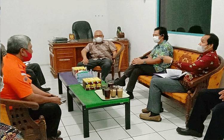 BPBD Barsel dan Bartim Bangun Kesepahaman Penanganan Karhutla di Perbatasan