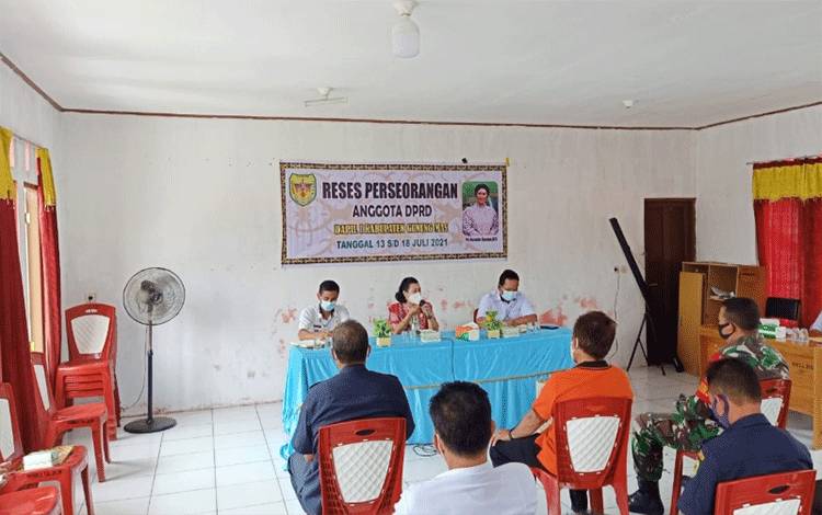 Srikandi DPRD Gunung Mas Reses Perseorangan ke Desa Sepang Kota  ?