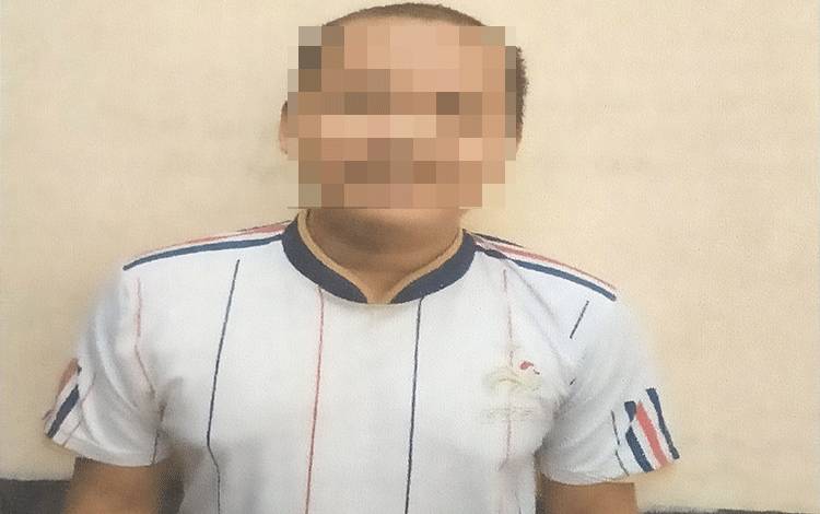 Riduan Maldini alias Iwan tersangka kasu pencurian motor