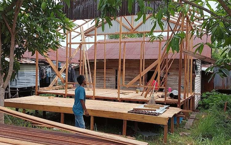 Pemko Palangka Raya Mulai Kerjakan Bantuan Rumah Swadaya