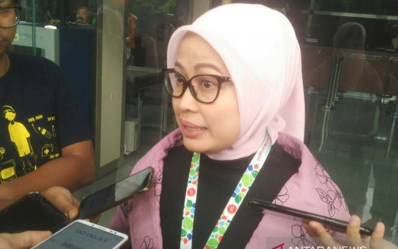 Plt Juru Bicara KPK Bidang Pencegahan Ipi Maryati Kuding. (foto : Antara/Benardy Ferdiansyah)