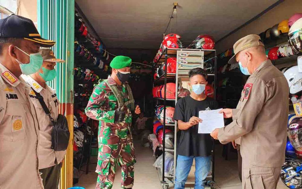 Satgas Covid-19 Palangka Raya Tindak Tegas Pelanggar Prokes Masa PPKM