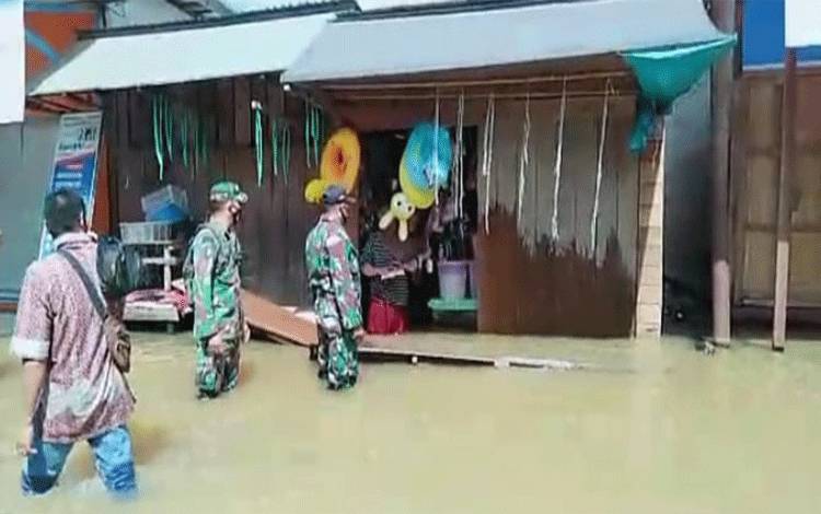 Warga Bantaran Sungai Katingan Diingatkan Banjir Kiriman