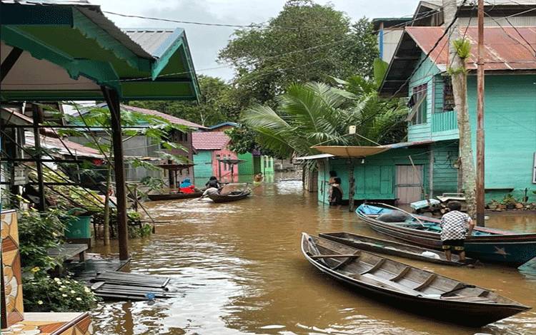 Puluhan Desa di Murung Raya Banjir