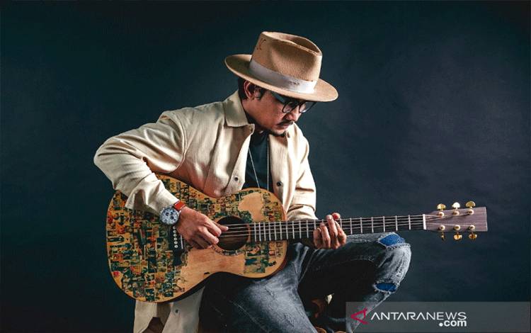 Musisi Sandy Canester (ANTARA/Ho)