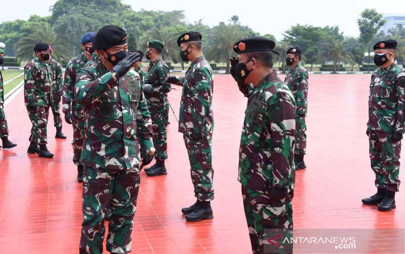 136 Perwira Tinggi TNI Dimutasi