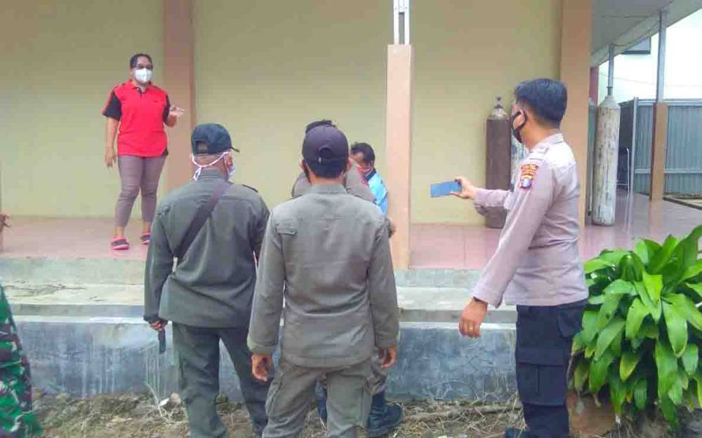 Seorang Suami Bersikeras Ingin Bawa Pulang Pasien Covid-19 di RSUD Tamiang Layang
