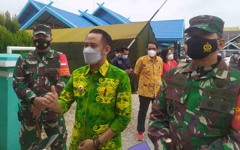 Pemko Palangka Raya Tambah 139 Ruang Perawatan Pasien Covid-19