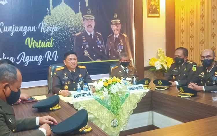 Hari Bhakti Adhyaksa ke 61, Kejati Kalteng Sampaikan Kinerja Mulai Januari - Juli 2021