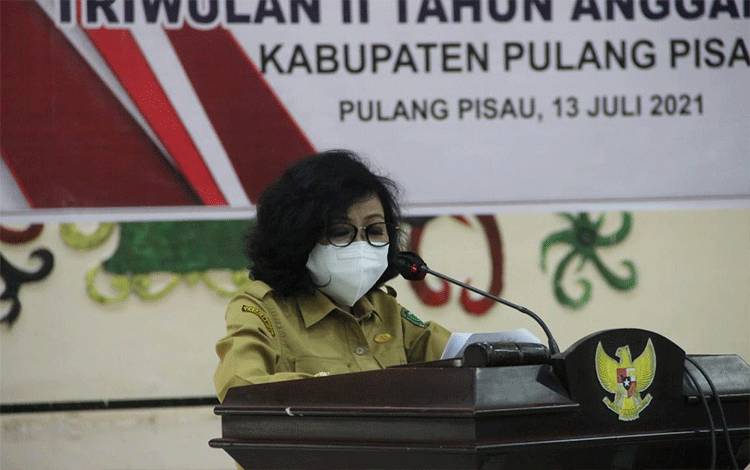 Bupati Pulang Pisau Keluarkan Instruksi Pemberlakuan PPKM Level 1