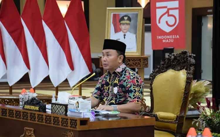 Gubernur Apresiasi Pihak Swasta Bantu Pemerintah Tangani Dampak Pandemi di Kalteng