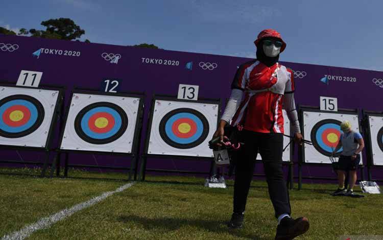 Panahan Indonesia Lolos Nomor Beregu Campuran Olimpiade Tokyo