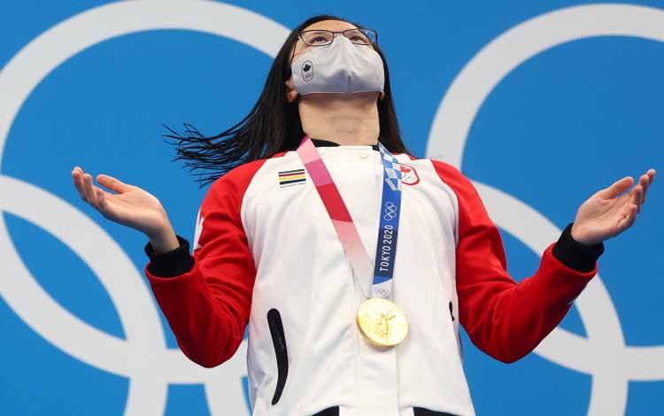 Maggie MacNeil Rebut Emas 100m Kupu-kupu Putri Tokyo 2020