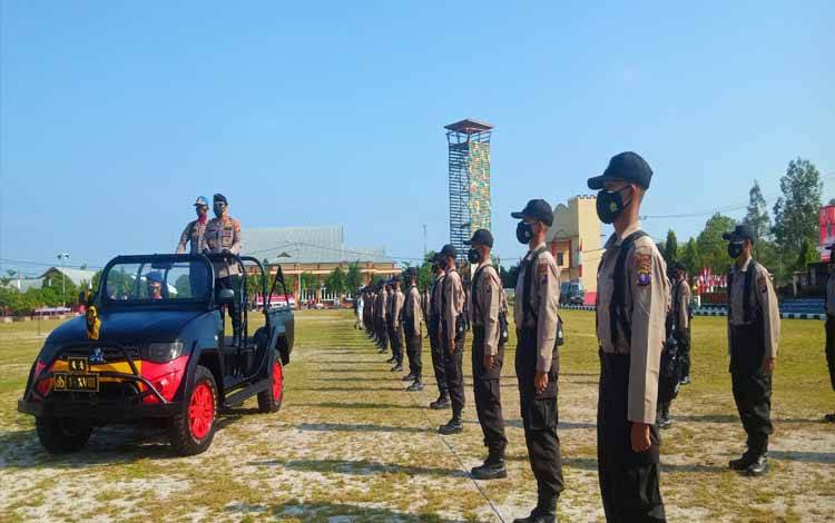 Kapolda Kalteng Buka Pendidikan Pembentukan Bintara Polri 2021