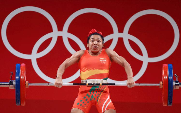 UNIK! Lifter India Dapat Bonus Piza Seumur Hidup Setelah Raih Perak Olimpiade