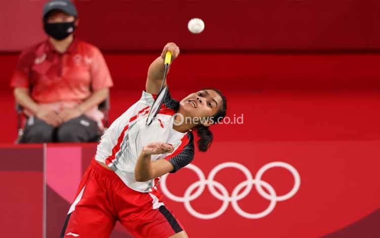 Gregoria Lolos ke Babak 16 Besar Olimpiade Tokyo