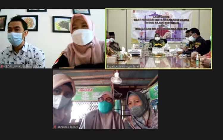 Pemkab Kobar Resmi Launching Alat Perekam Data Transaksi Untuk Usaha Pajak Restoran