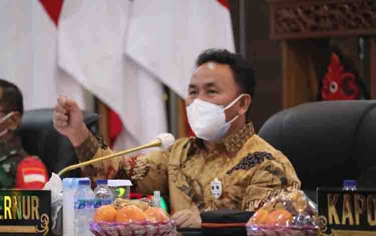 Gubernur Kalteng Minta Penguatan Pemetaan Covid-19 di Palangka Raya