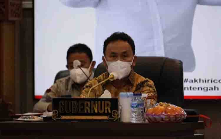 Gubernur Kalteng Minta Penyekatan Wilayah Palangka Raya