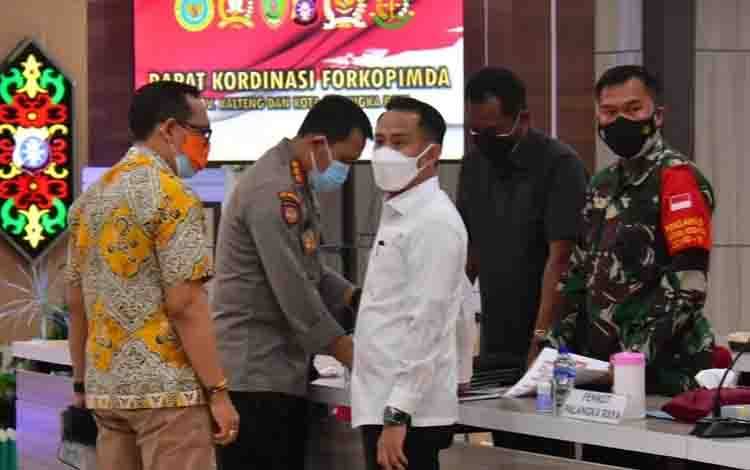 Wali Kota Palangka Raya Sampaikan Pentingnya Sinergisitas Akhiri Pandemi