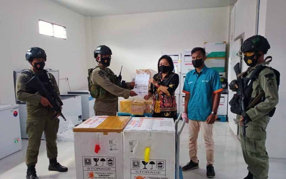 Pemprov Kalteng Terima 1.440 Vial Vaksin Moderna untuk Tenaga Medis