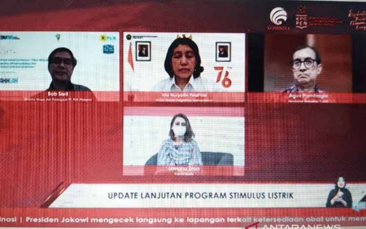 Dialog Produktif KPCPEN yang ditayangkan di akun youtube FMB9ID IKP, Kamis (29/7/2021)