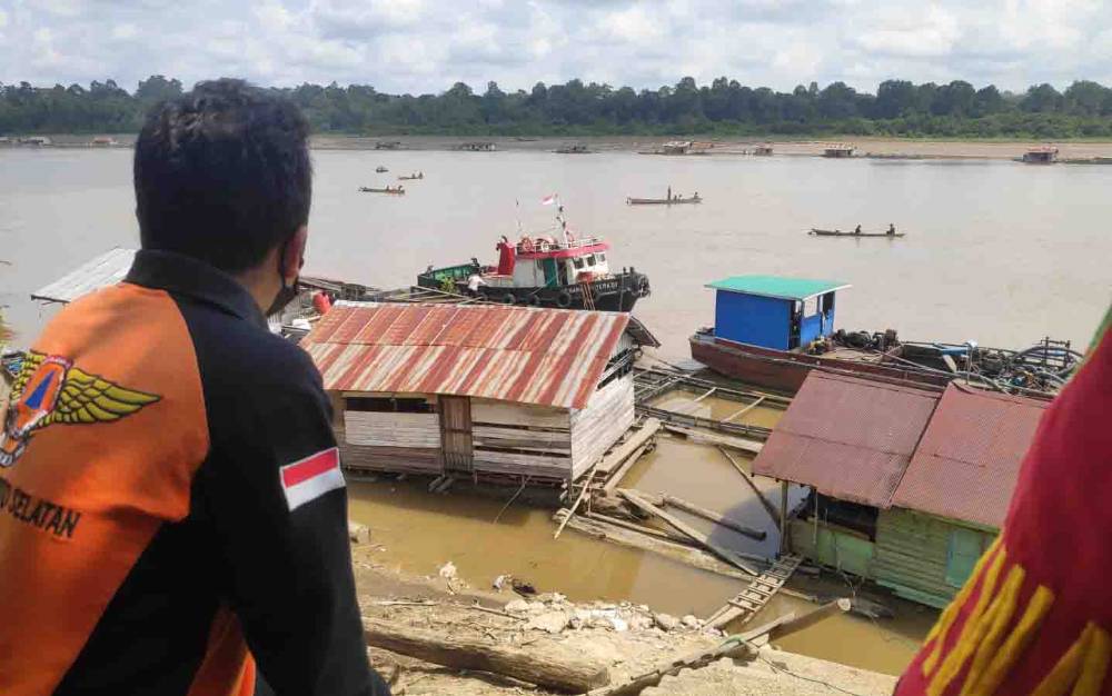 Seorang Pemuda Dinyatakan Hilang Tenggelam di DAS Barito