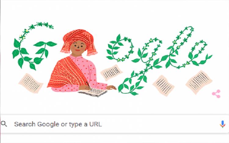 Google Doodle Tampilkan Sosok Penulis Sariamin Ismail