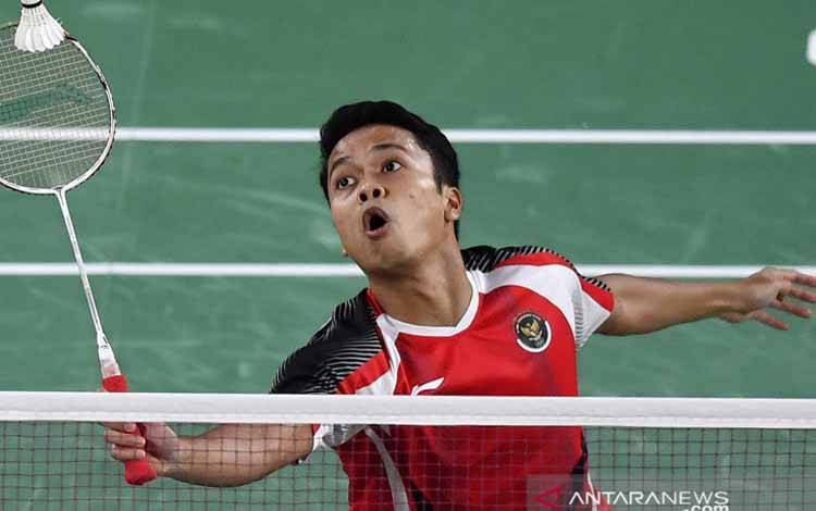 Kerja Keras Ginting Dipatahkan Chen Long di Semifinal Tokyo 2020