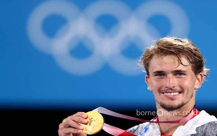 Zverev Bawa Pulang Emas Tunggal Putra Tenis Olimpiade