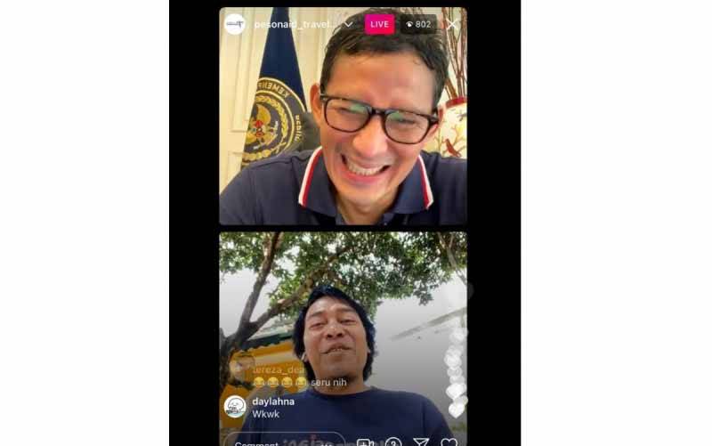 Menparekraf: Komedian dan Konten Kreator Profesi Menjanjikan