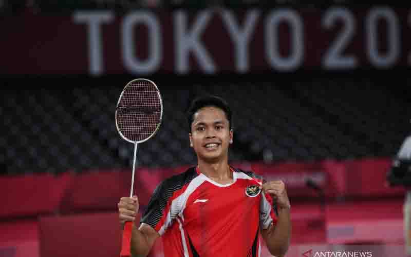Ginting Bersyukur Bisa Bawa Pulang Medali dari Olimpiade Perdana