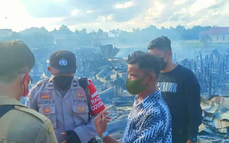 Seorang Pria Diduga Penyebab Kebakaran di Tumbang Rungan Diamankan