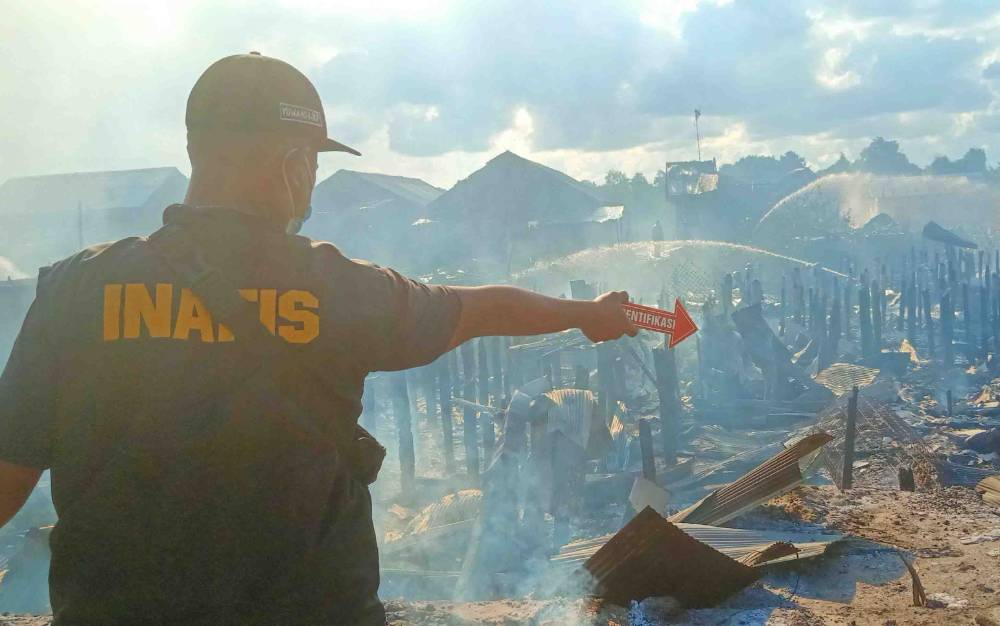 Pria Bakar Rumahnya Sendiri Gara-gara Kesal Ditudul Selingkuh, Puluhan Rumah Ikut Terbakar