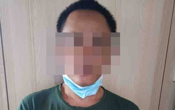 Tersangka kasus pertolongan jahat, Abdul Sani alias Dodo.