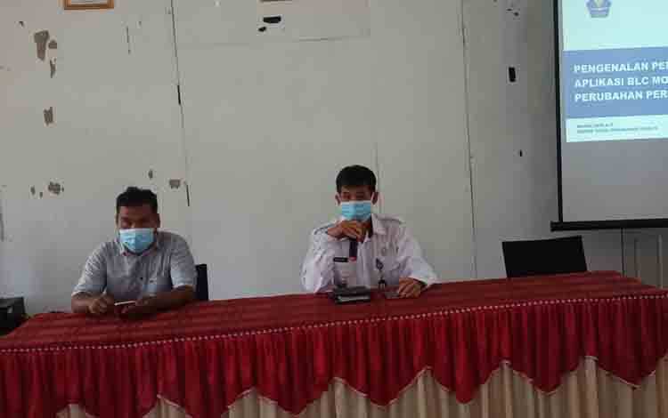Pemerintah Kecamatan Pulau Petak Adakan Pelatihan Pelaporan Posko Desa ke Aplikasi BLC