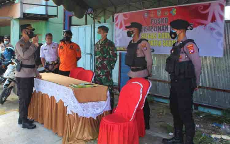 Posko Pendisiplinan Protokol Kesehatan Dimaksimalkan di Seruyan
