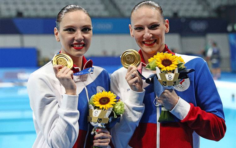 Romashina Sabet Emas Olimpiade Keenam, Catatkan Sejarah Renang Indah