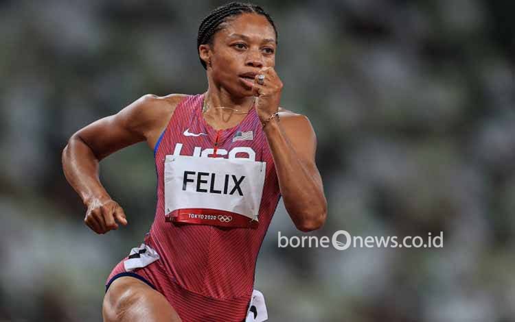 Menanti Allyson Felix Jadi Atlet Putri Atletik Terbesar di Dunia