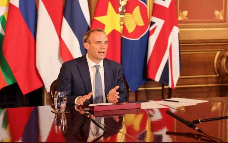 Menteri Luar Negeri Inggris Dominic Raab