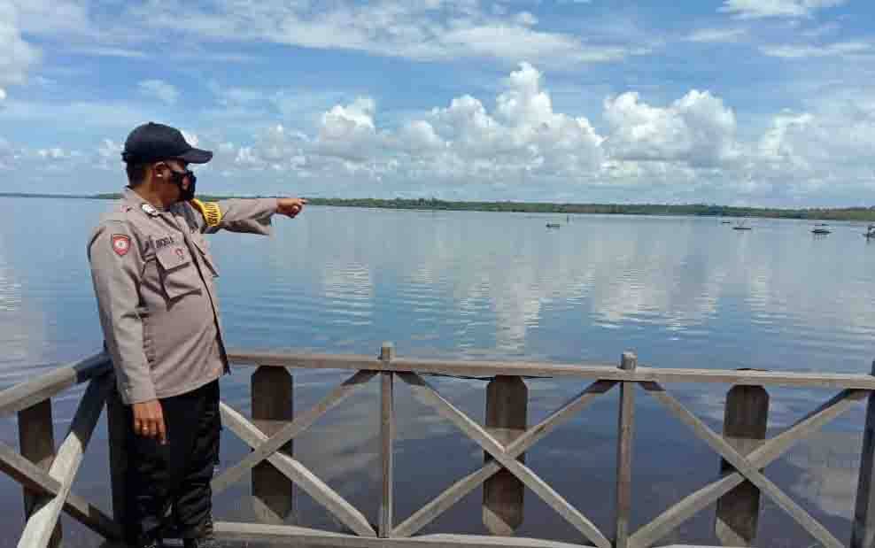 Kapolsek Danau Sembuluh Ingatkan Warga Waspada Banjir
