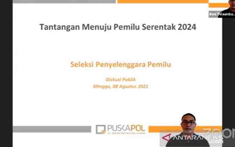 Puskapol UI: Tim Seleksi Penyelenggara Pemilu 2024 Harus Berintegritas