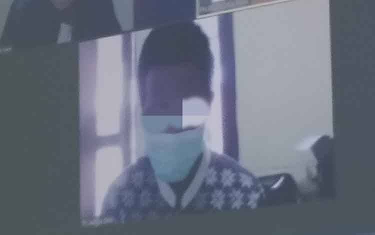 Terdakwa kasus pencurian kendaraan bermotor, Jamal.