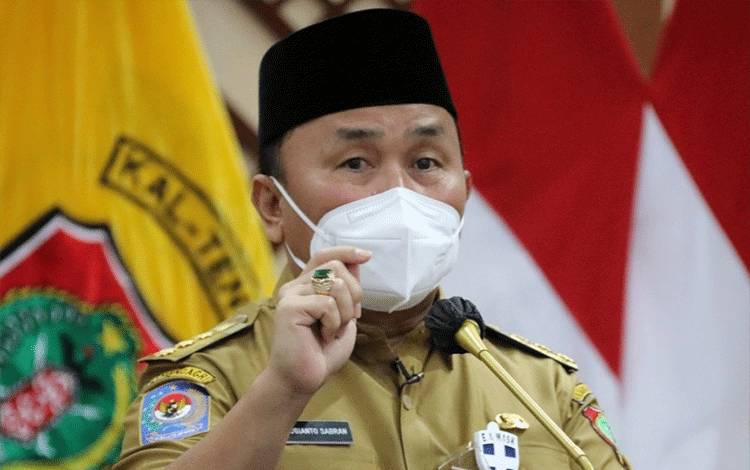 Gubernur Kalteng Minta Implementasi PPKM Level 4 Harus Optimal