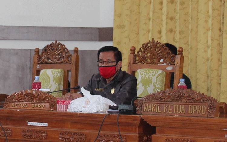 Ini Imbauan Ketua DPRD Gunung Mas kepada Calon Paskibraka