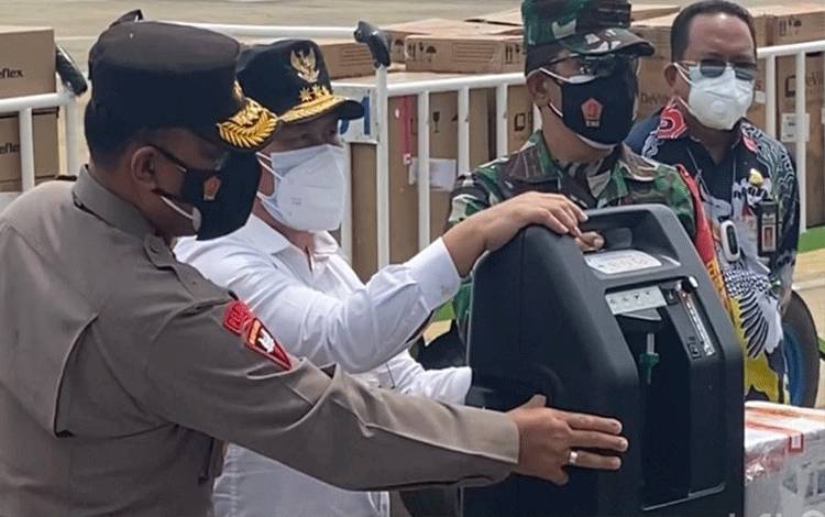 Pemprov Distribusikan 168 Unit Oxygen Concentrator ke Rumah Sakit di Kalteng