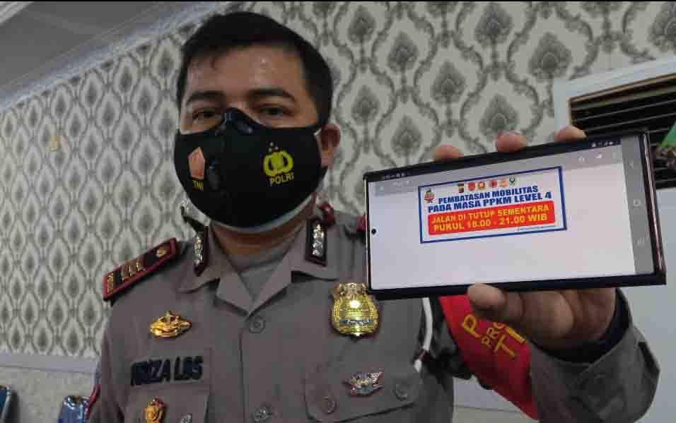 Ini Titik Penyekatan Dalam Kota Pangkalan Bun