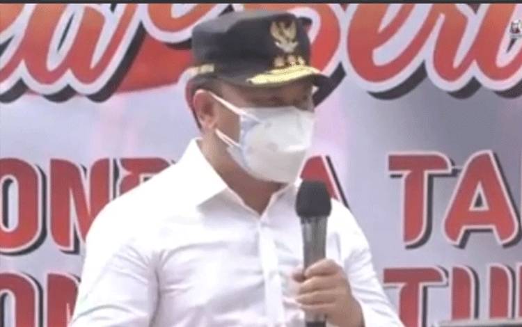 Gubernur Kalteng Ajak Masyarakat Gotong Royong Atasi Pandemi Covid-19