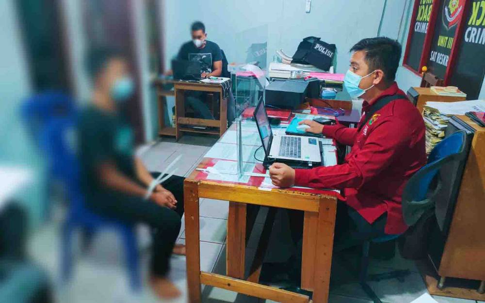 Polisi Tangkap Pelaku Penggelapan Motor di Palangka Raya