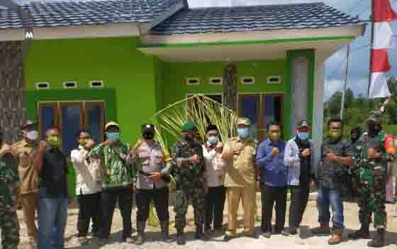 Pembangunan Pos Babinsa Desa ini Berkat Dukungan Masyarakat